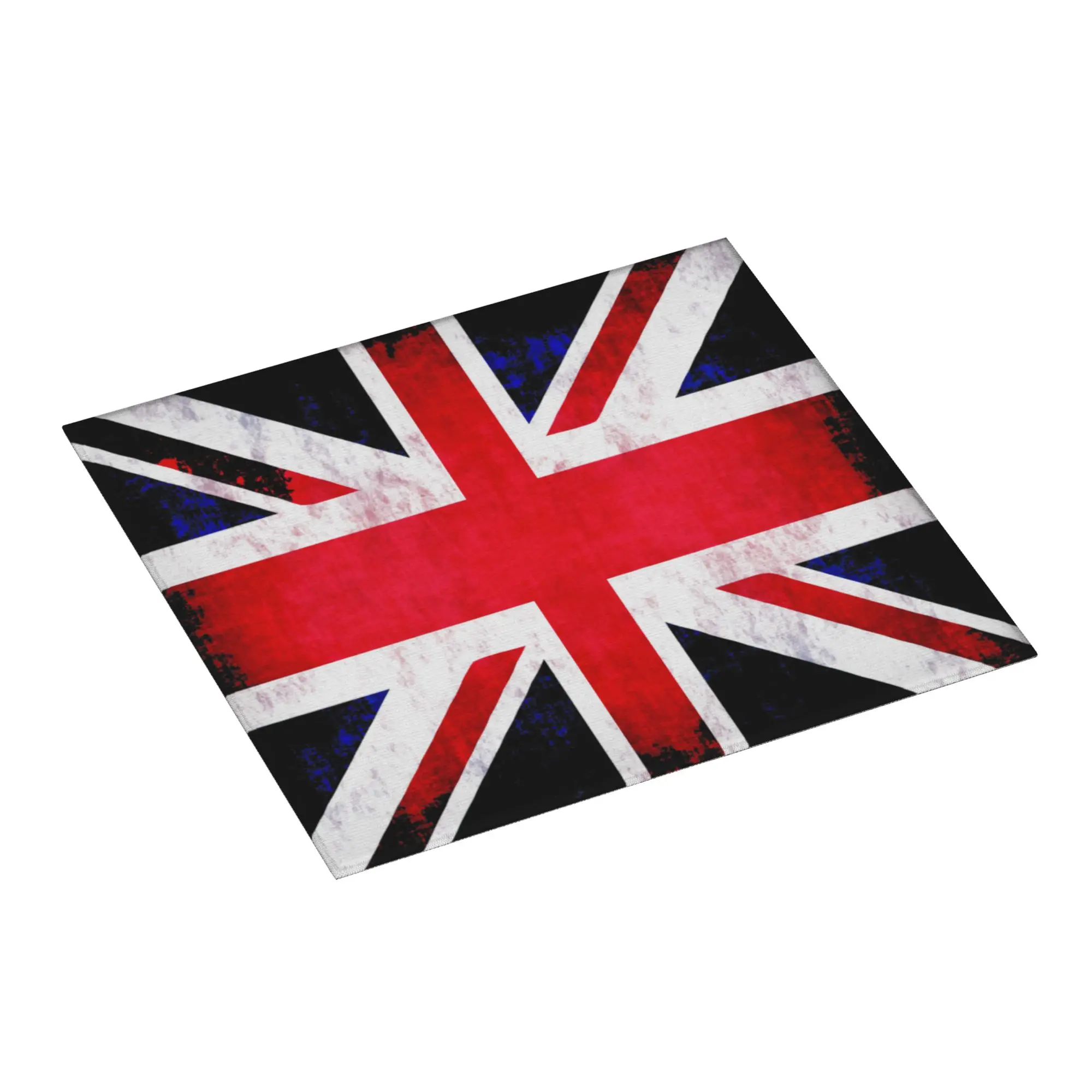 UK Flag United Kingdom Flag Great Britain Flag British Flag Drying Mat For Kitchen Waterproof Reusable Countertop Protector Mat