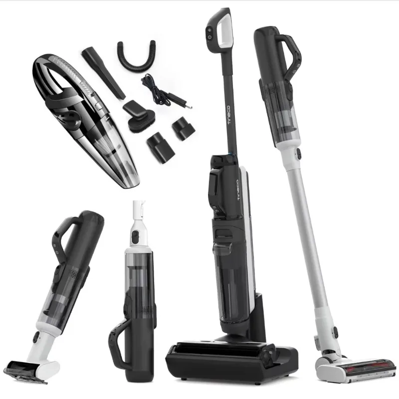 

Wet dry vacuum cleaner Smart floor cleaner Multifunctional, self-cleaning expansion battery