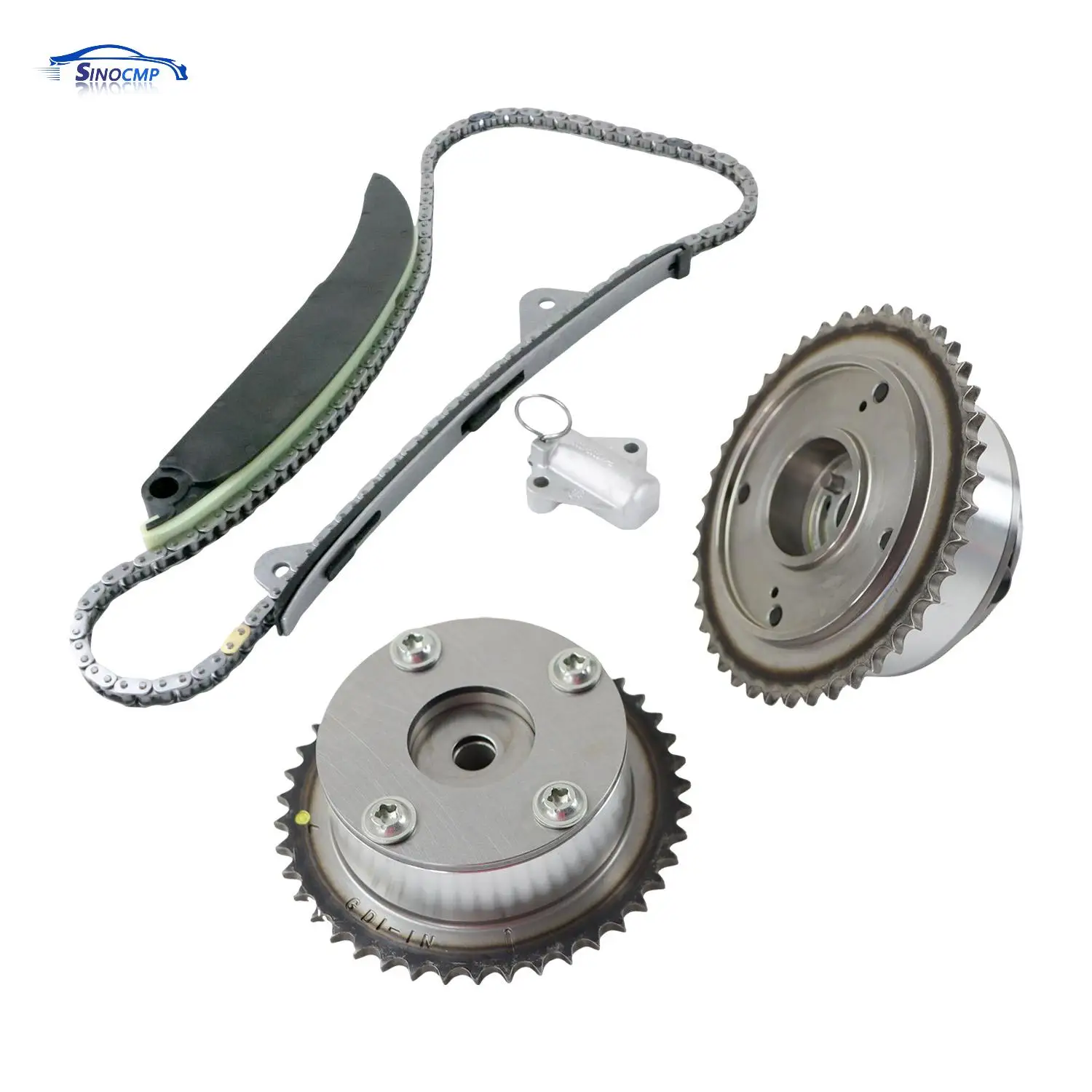 

Timing Chain Kit W/Camshaft Sprocket Set 24321-2E200 Fit For 2014-2020 Hyundai Elantra Sonata Tucson Kia Forte 2.0L G4NC Engine