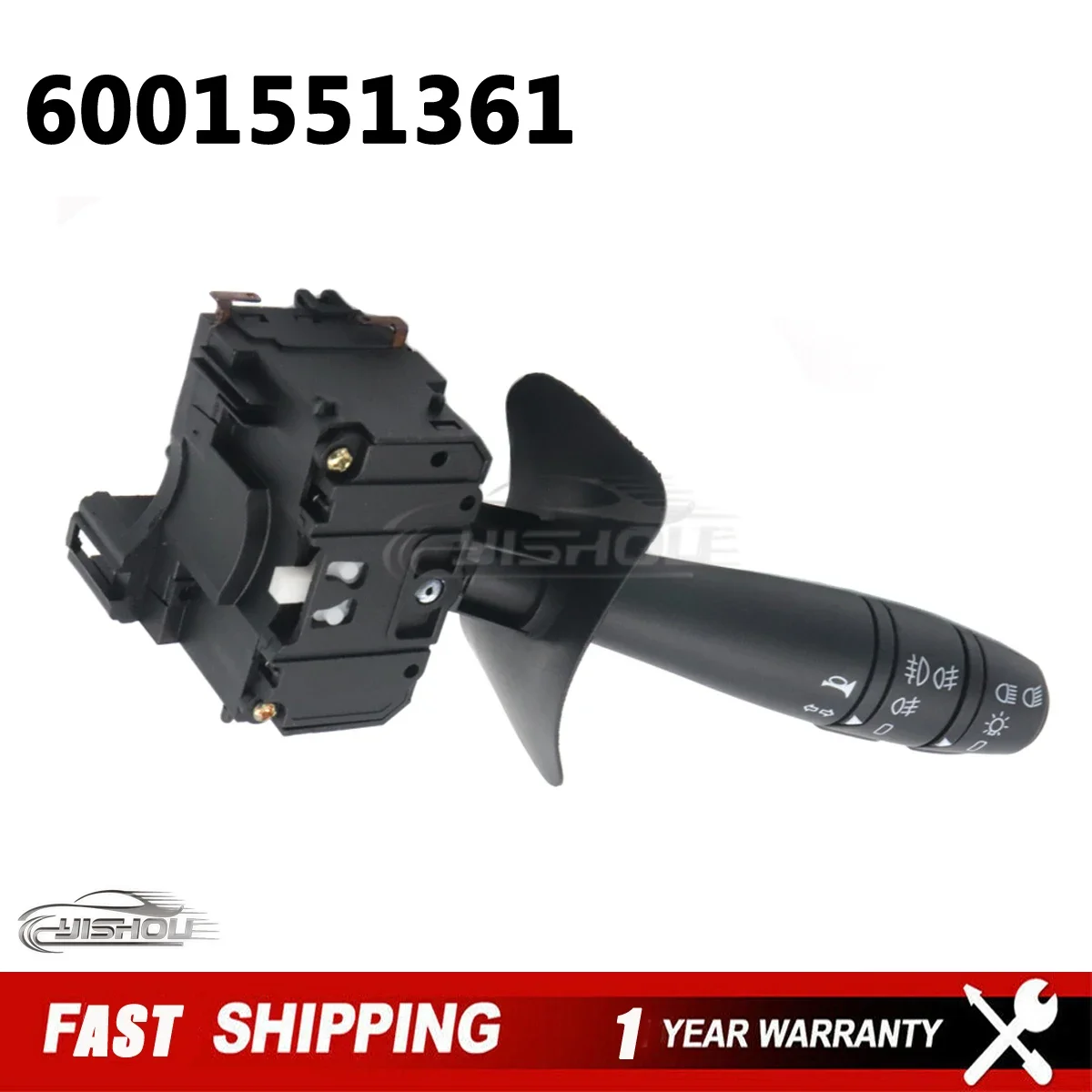 

Car Indicator Steering Turn Signal Switch Fits For Renault Logan Tondar Dacia Sandero Wagon 60015-51361 6001548108 6001551361