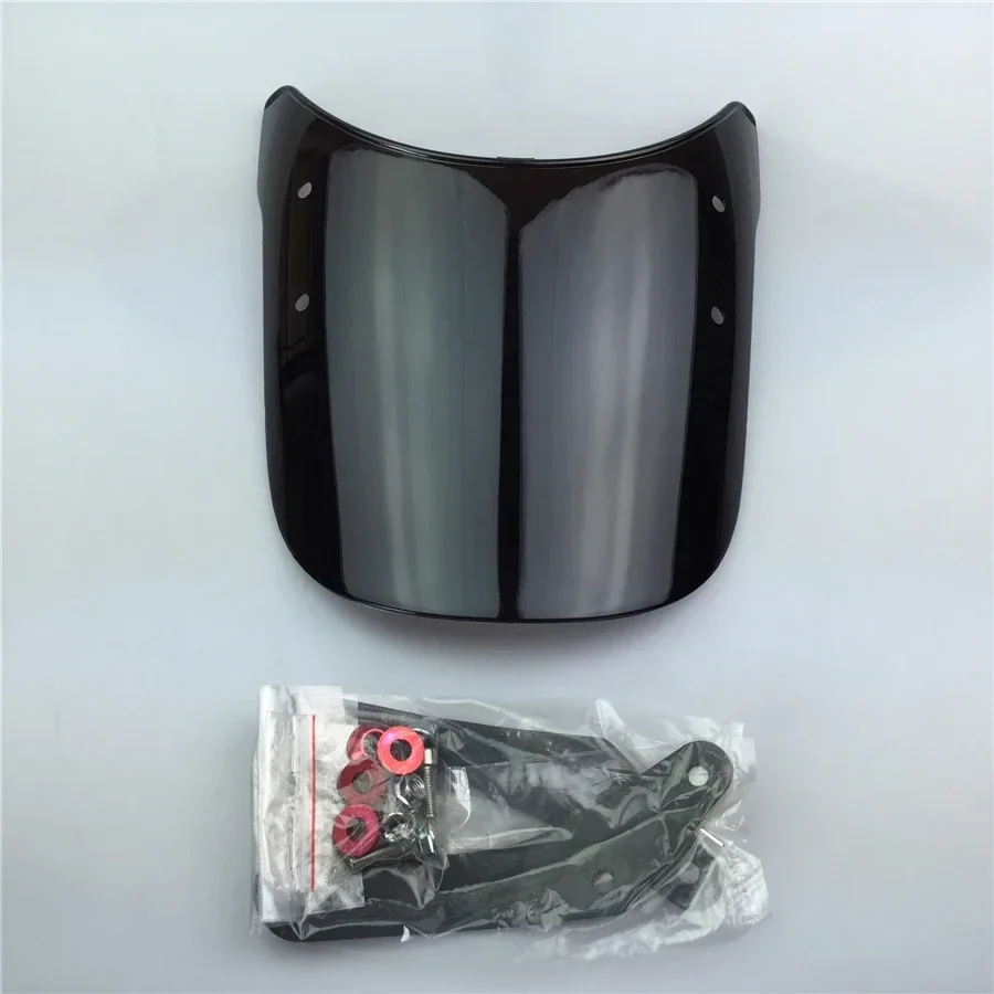 For XJR400 westerly Kawasaki YBR125 CB400 EN125 motorcycle conversion lamp round universal windshield windshield