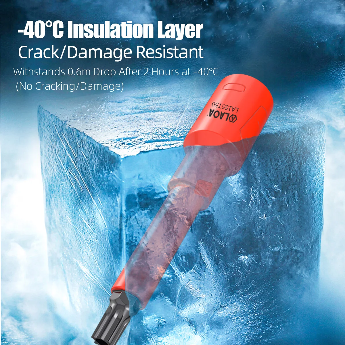 LAOA 1/4인치 절연 알렌 키 소켓 세트 열처리 S2 스틸 장수명 육각 섕크 비트 (기계 유지보수 작업장용)