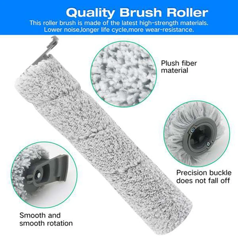 Compatible For Bissell Crosswave Omniforce 3882 Wet & Dry Vacuum Cleaner Roller Brush Filter Accessories