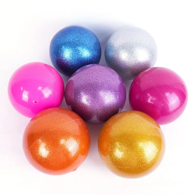 15CM/18CM Rhythmic Gymnastics Ball Dance Female Gymnastics Props Standard Diameter Rhythmic Gymnastics Pentathlon