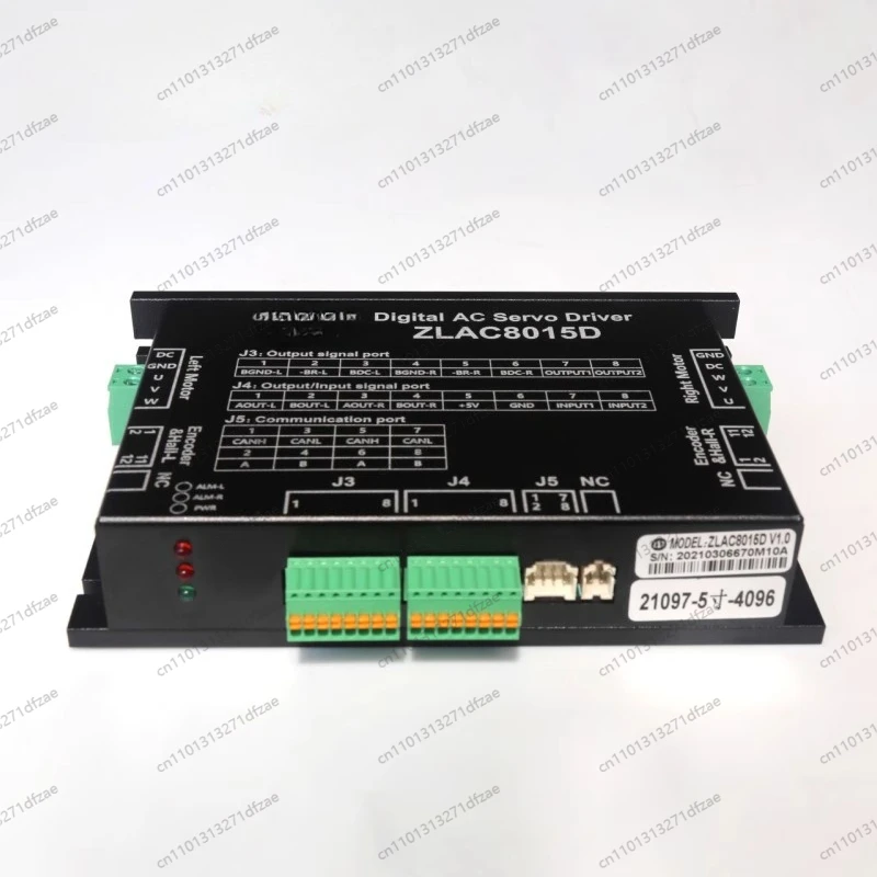 عالية الأداء ZLAC8015D سائق سيرفو ثنائي المحور CANopen RS485 الاتصالات