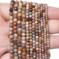 Natural Alashan Agate Beads 2 3 4mm Faceted Loose Tiny Beads Diy Waist Chain Beads Necklace Bracelet Jewelry Accessories