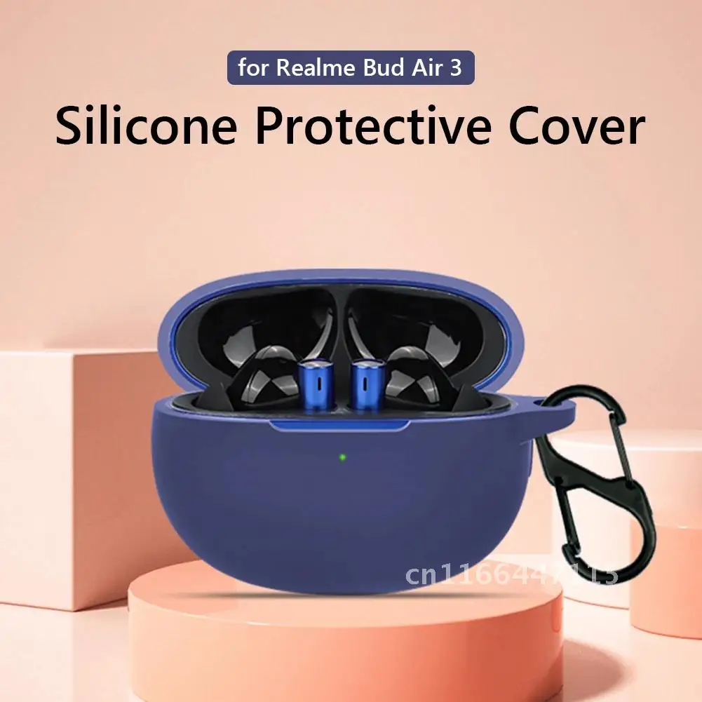 

Silicone Case For Realme Buds Air 3 Protective Cover For Realme Buds Q2/Buds Q2s/Air 2 Neo/Buds Air 2 Earphone Accessories