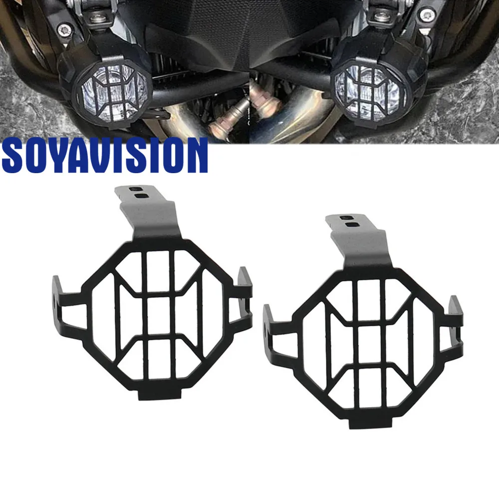 

Motorcycle LED Fog Light Protector Guard Grille Lamp Cover For BMW R1200GS F800GS R1250GS F850GS F750GS ADV R 1250GS 1200 F700GS