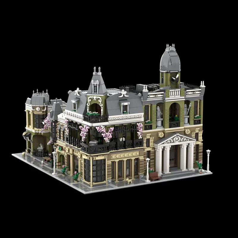Moc Architektur Modell Ziegel Natürliche Geschichte Museum Technologie Modulare Bausteine Geschenk Weihnachten Spielzeug DIY Set Montage