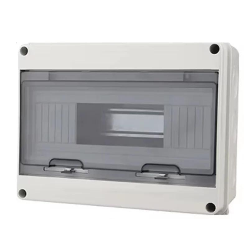 AT43-HT Electrical Junction Box IP65 Waterproof Transparent Cover Outdoor Distribution Switch Wiring Box