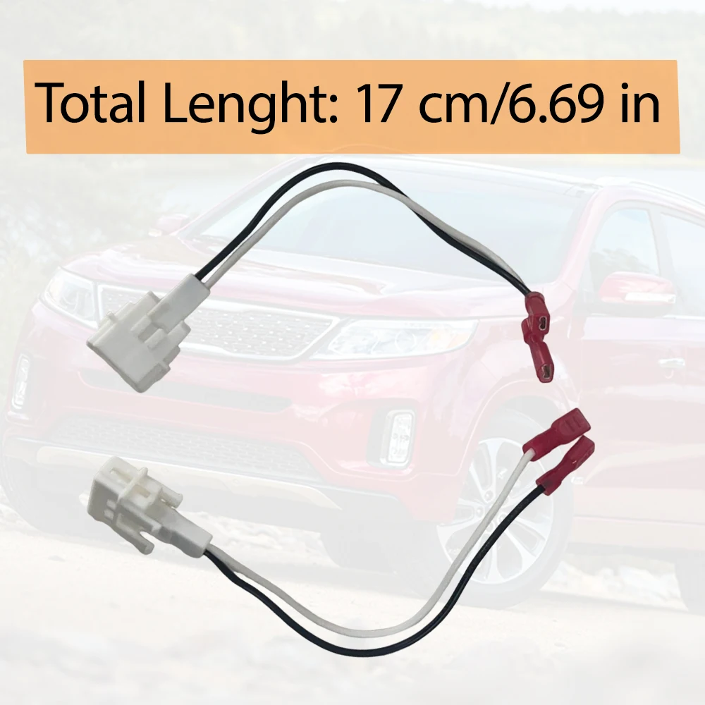 For Kia Sorento Soul Rio Hyundai Elantra Kona Venue Speaker Wire Harness Adapter 72-7302