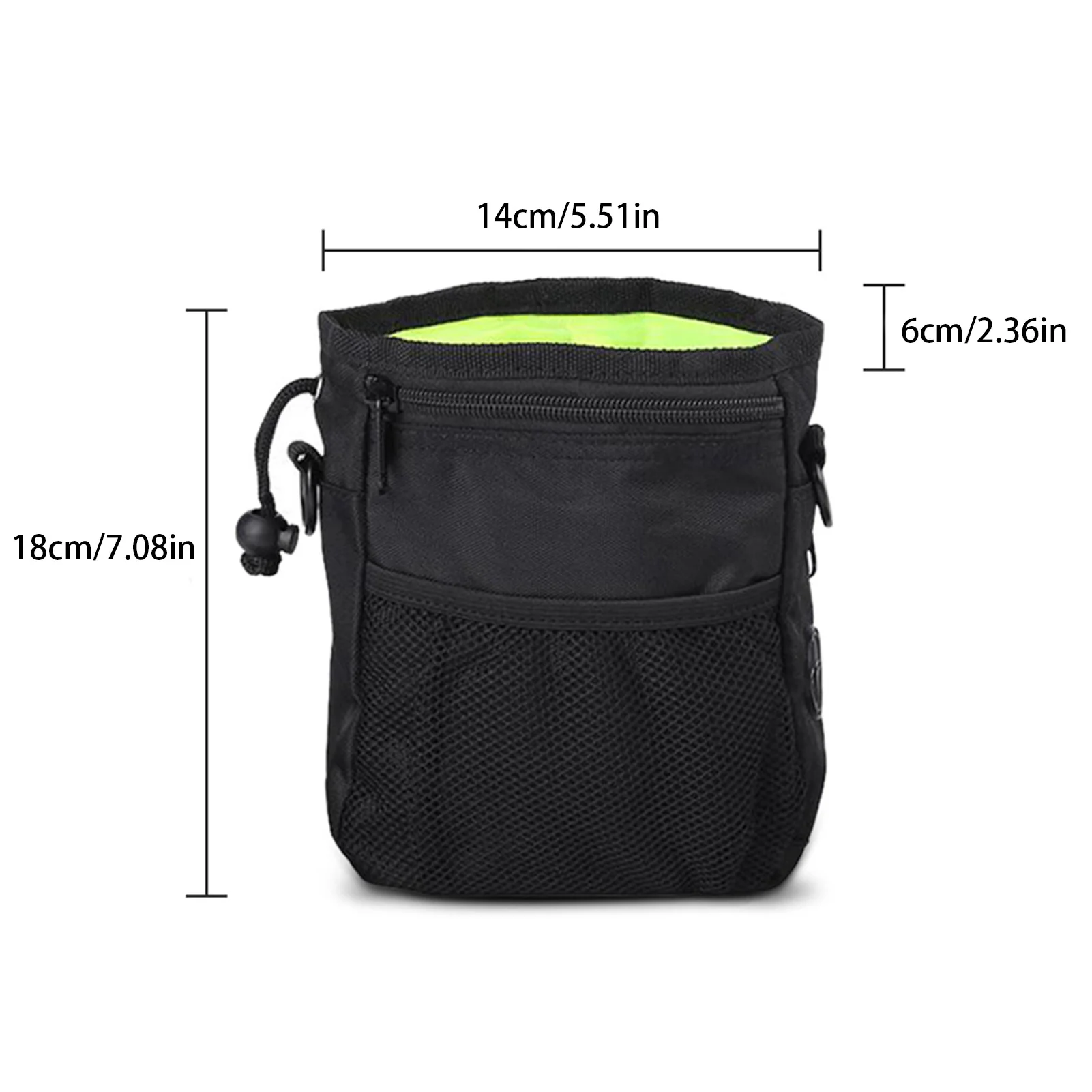 Pet Dog Training Treat Snack Bait Pet Feed Pocket Pouch Obedience Agility Pouch Food Bag Pocket Snack Reward Waist Bag