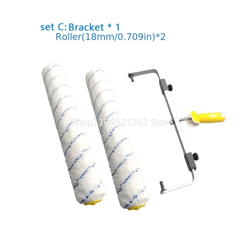 

Регулируемая подставка для малярного валика из алюминиевого сплава 12–18 дюймов — прочный металл и пластик, идеально подходит для ремонта дома и проектов декора
