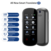 Z2 Instant Voice Translator 138 Languages Two-Way Translation Portable Smart AI Translator Device Support Offline/Photo Translat