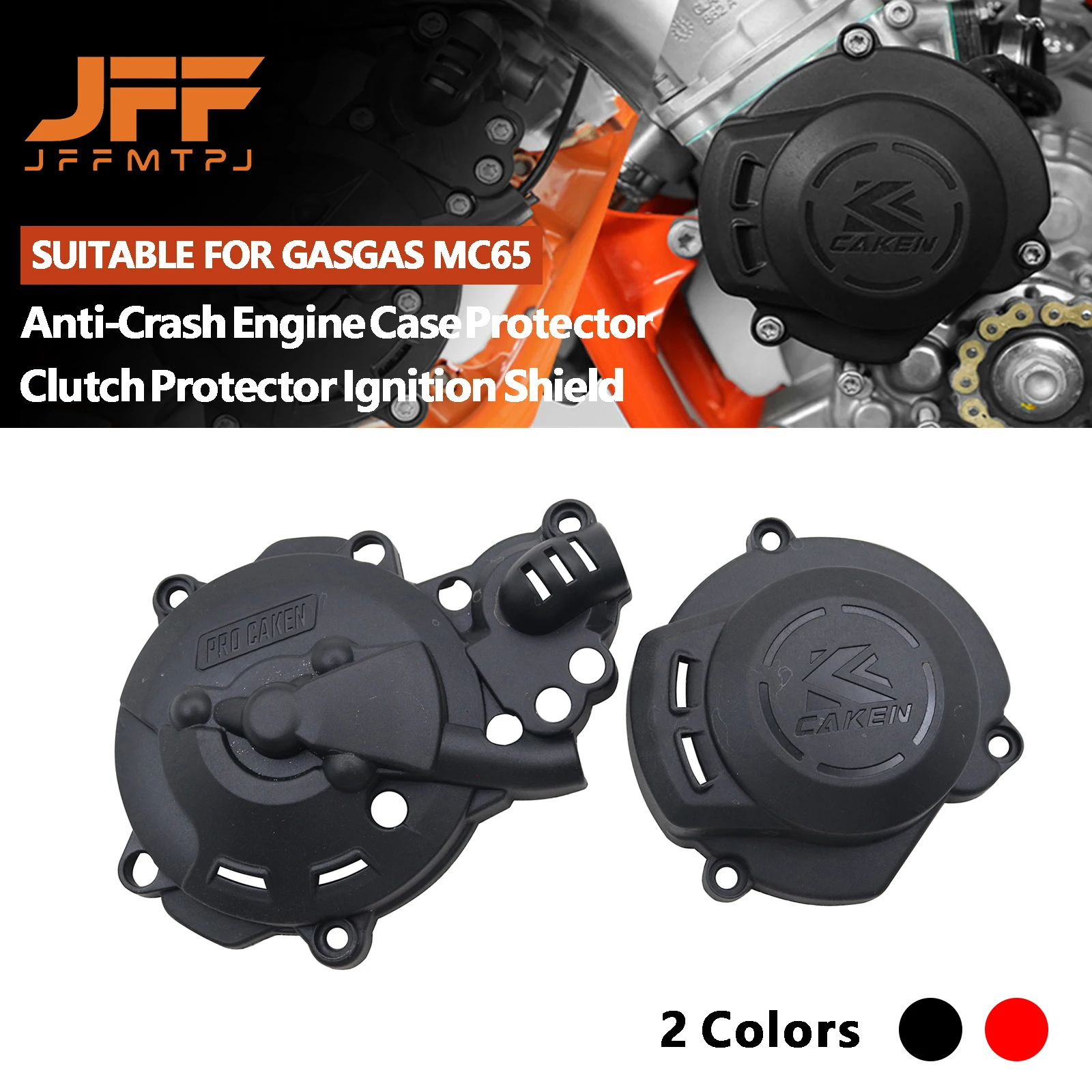 

For GasGas MC65 2021 2022 2023-2025 and KTM SX 65 2024 2025 Dirt Bike Motorcycle Clutch Protector Ignition Guard Cover