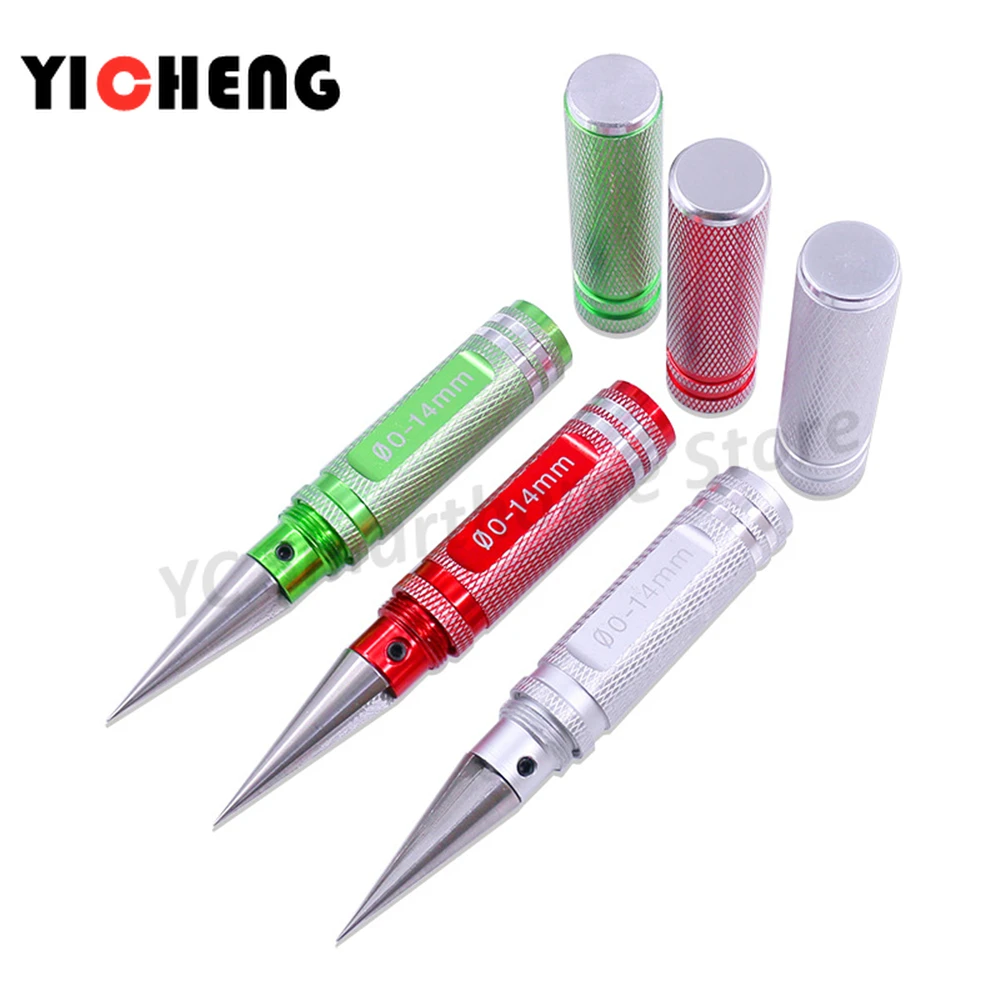 1Pcs Model Hole Drilling Tool Plastic Model Aluminum Alloy Reamer 0-14mm Hand Plastic Drilling Awl