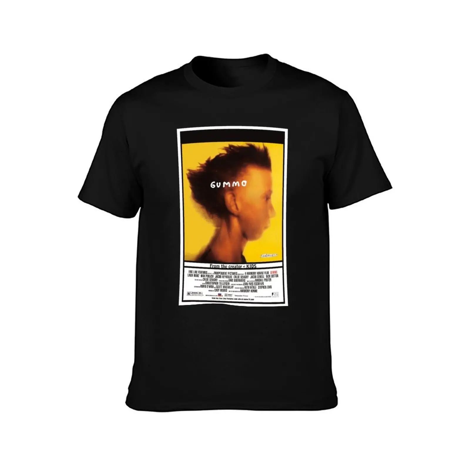 Gummo Poster Remake Classic . T-Shirt No Iron Casual Short Sleeve Top T-Shirt