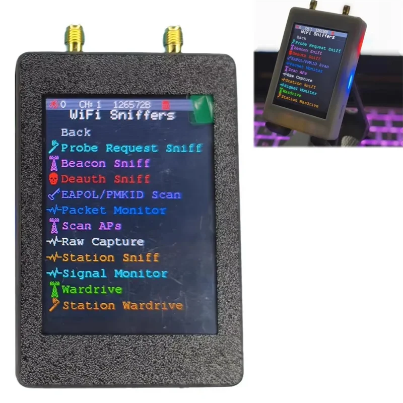وحدة تحديد المواقع B47C تمكين للوحة تطوير ESP32 مع شاشة 2.8 بوصة لجهاز Mar-X-Auder واي فاي ملحقات بلوتوث