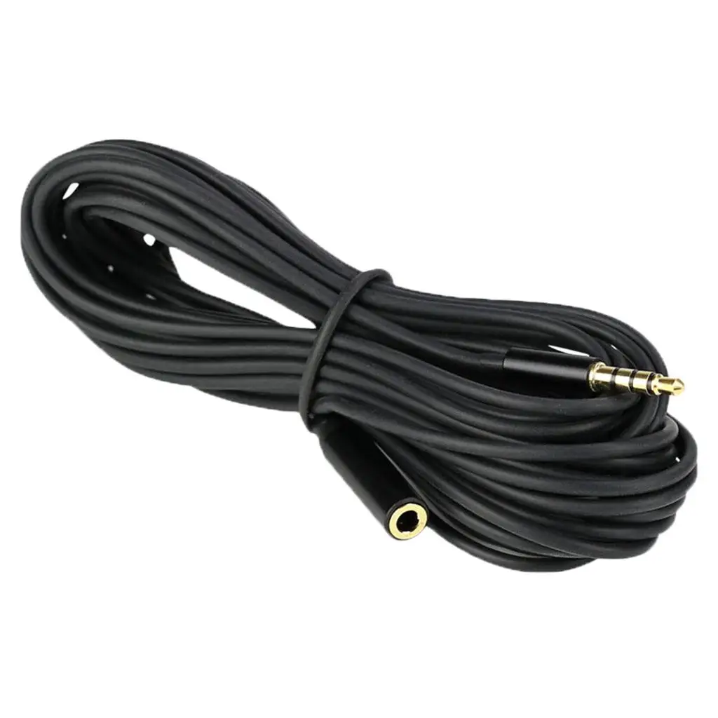 3.5mm to TRS Audio Extension Cable Connector Wire 6 meters/8 Mobile Phone, Microphone, Computer