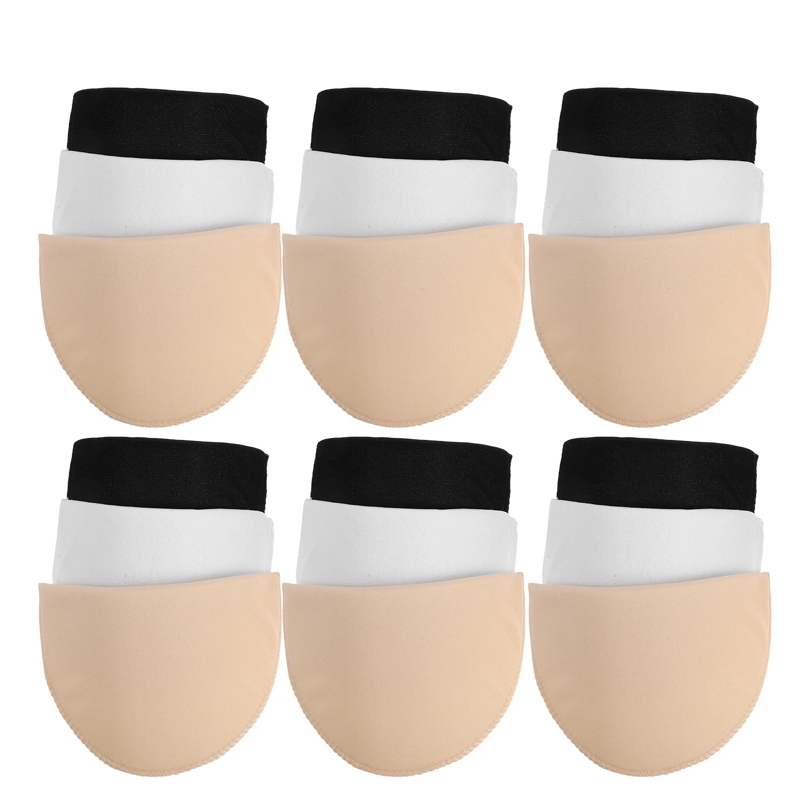 

Shoulder Pads 1.1Cm Thick Breathable Sponge Inserts For Suit Jacket Blazer Dress Women Clothing Sewing Craft Repair Tool