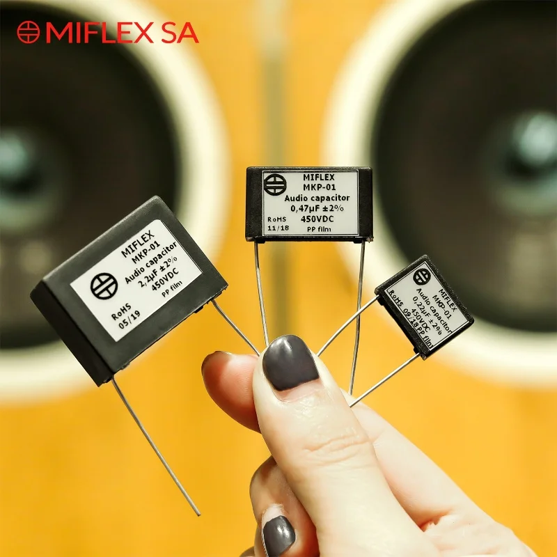 1pcs MIFLEX MKP-01 450V Oil-immersed capacitors for audio equipment