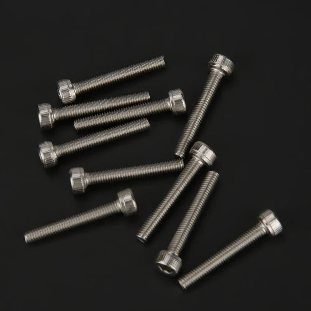 

135Pcs M2.5-M8 Hex Head Cap Screw Hexagon Stainless Allen Machine Bolt Metric Thread Fastener Assortment Set