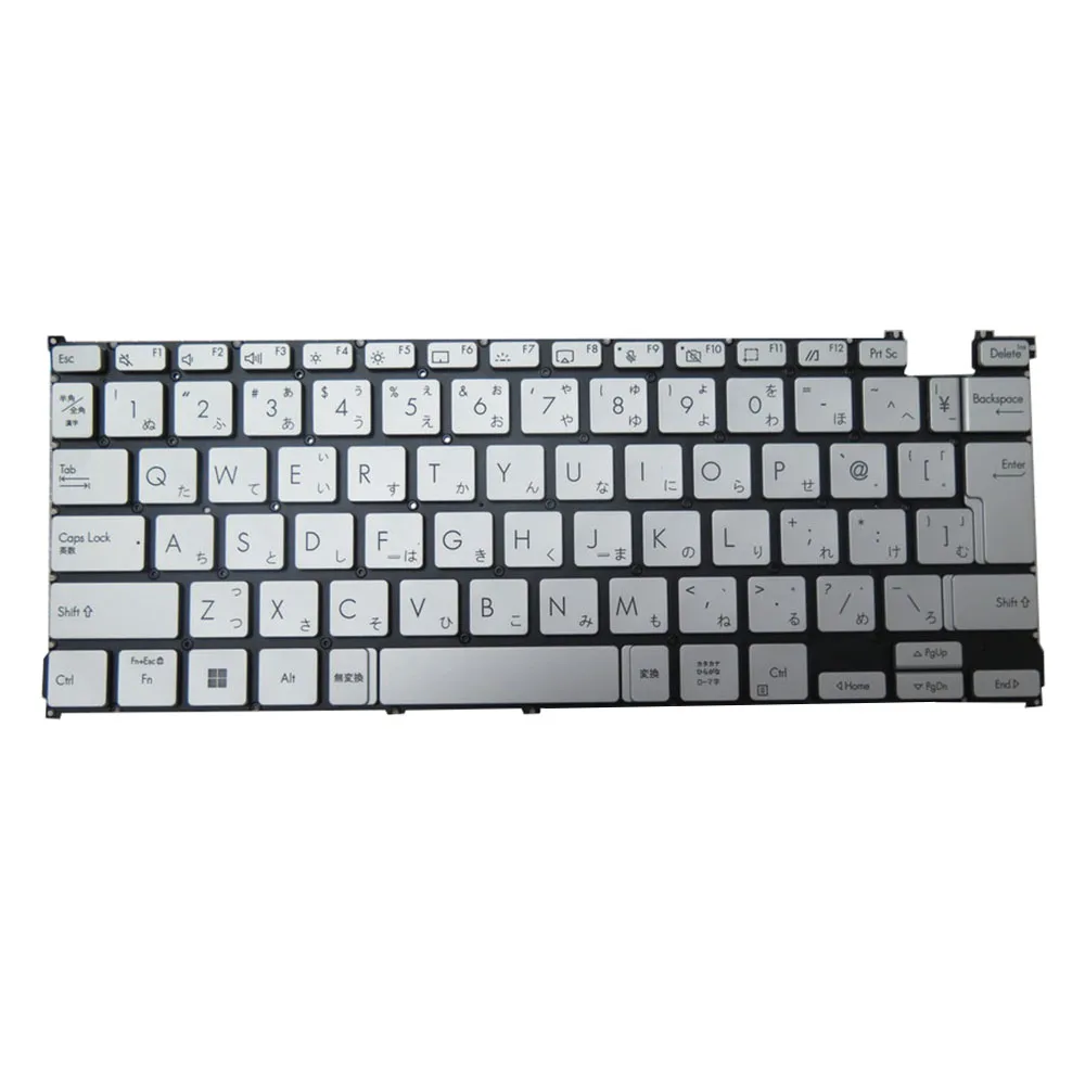 Laptop Keyboard For ASUS UM3402Y UM3402YA With Backlit Without Frame Silver Japanese JP