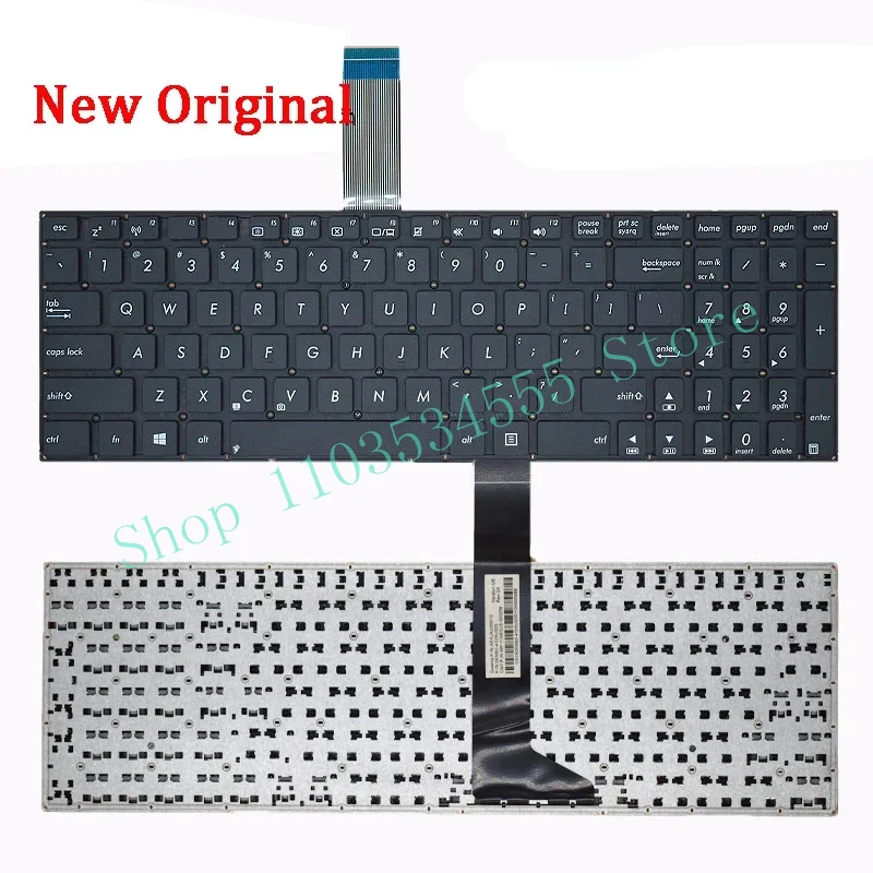 WW. Новая оригинальная сменная клавиатура для ноутбука, совместимая с Asus X552C X552M VM590Z A550L R510L W518L Y581L W50J X552W Y582L