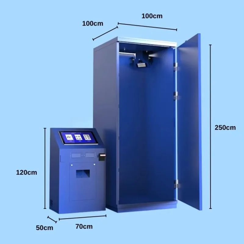 معدات كشك الصور ذات الزاوية المجهزة بكاميرا LR عالية الوضوح لتصوير الرسوم المتحركة GIF الإلكترونية