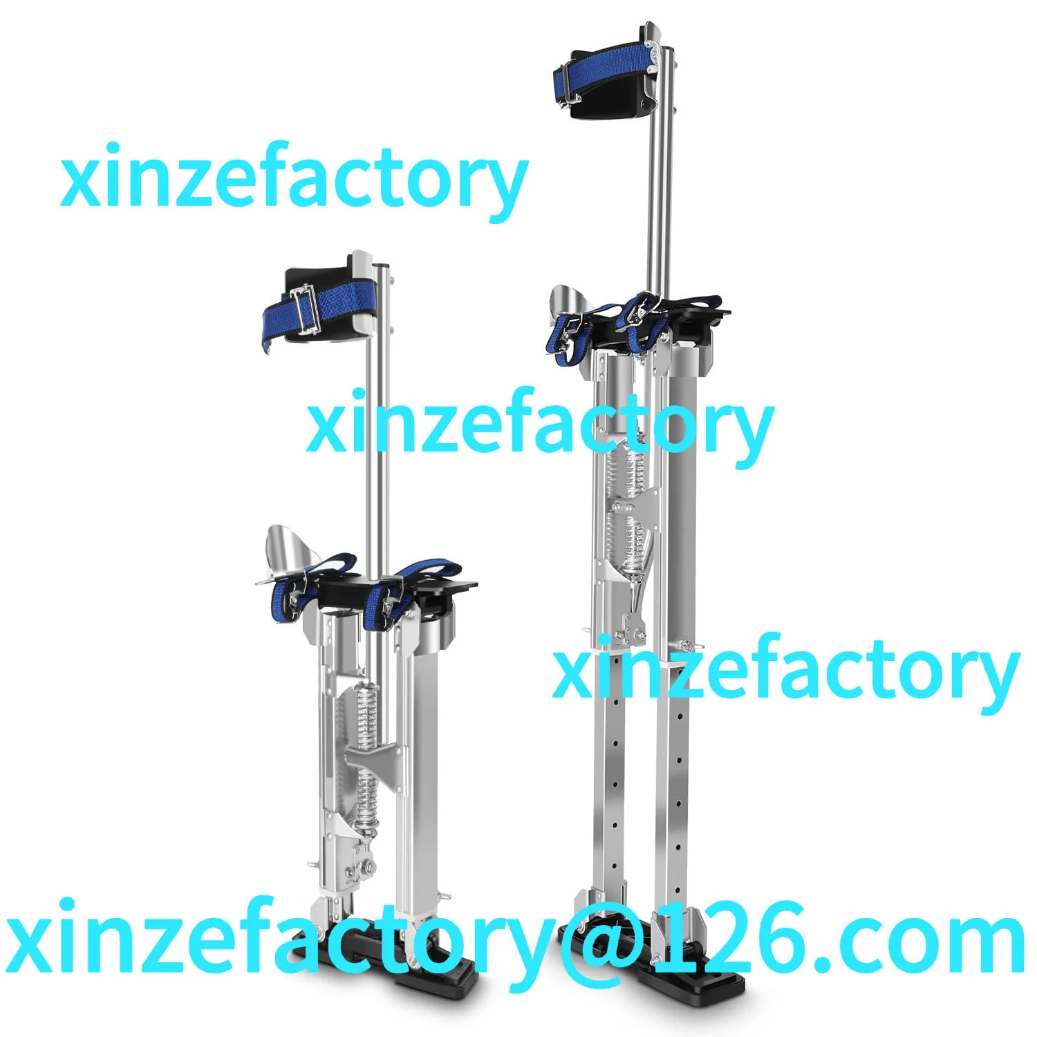 

Customizable height adjustable aluminium work stilts