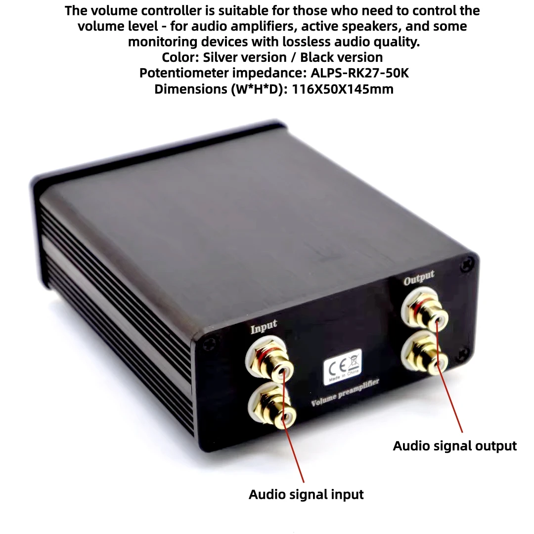 TIANCOOLKEI ALPS- RK27-50k volume controller Can control the volume up - down For preamplifier HiFi audio power amplifier