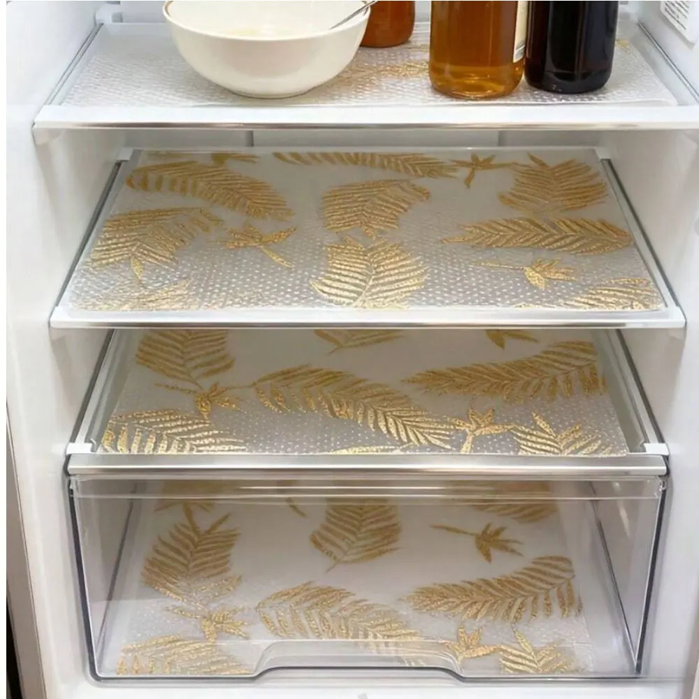 Shelf Liners for Kitchen Cabinets Drawer Liner Waterproof amp OilProof, NonAdhesive EVA with Floral Pattern Durable Washable
