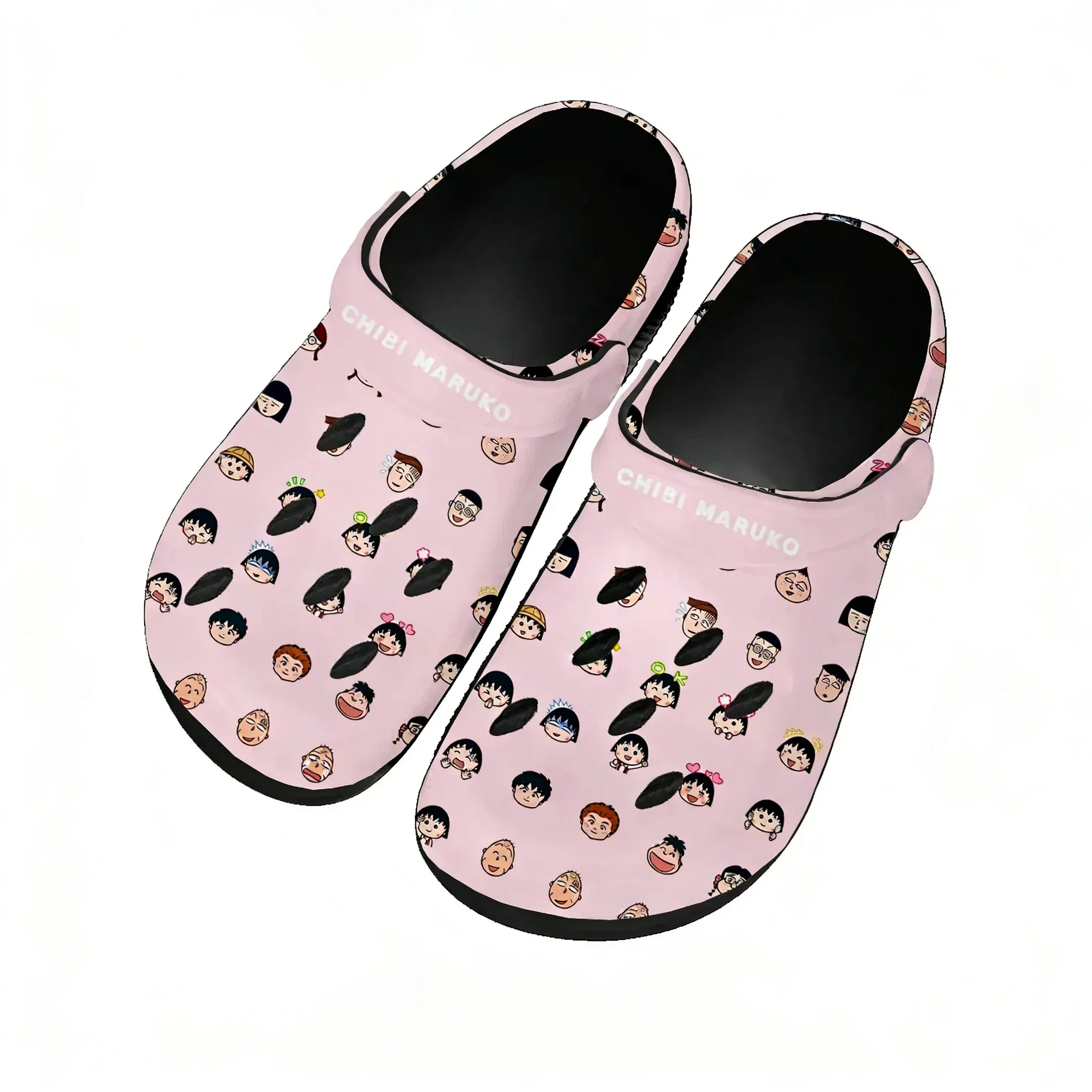 Chibi Maruko Water Shoes Mens Womens Comfortable Fashion Home Garden Clogs Customizd Sandals Beach Breathable Hole Slippers