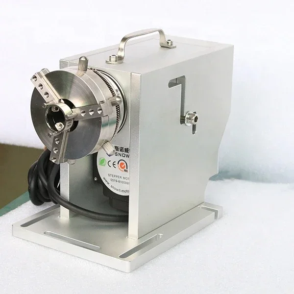 Rotary Device for Gold and Silver Engraving, Ring engraving Fixture, Rotary for Jewelry Laser Engraving