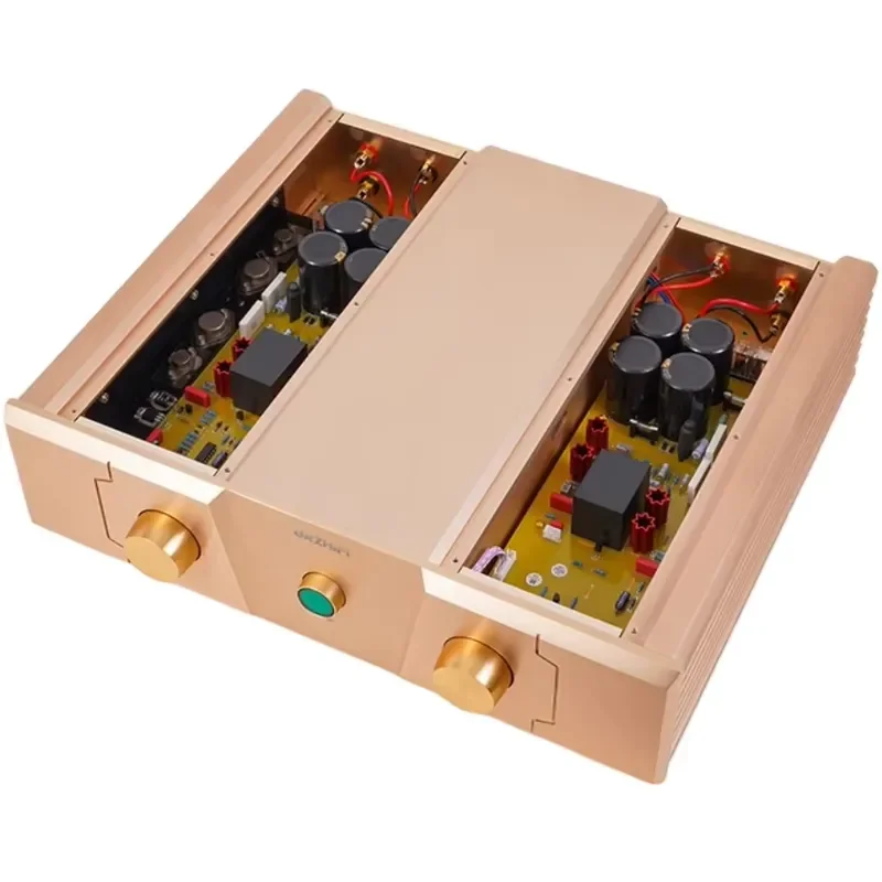 150W*2 HIFI Power Amplifier Home Theater Audio System Stereo Sound Live Music Performance High Fidelity Class AB Amp
