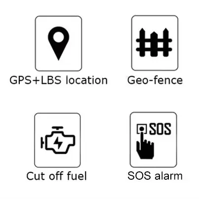 CY06 4G Wired GPS Tracker, 9‑90V Wide Voltage, Power Cut Alert, Free APP for Rental Car Motorcycle Scooter Positioning Device