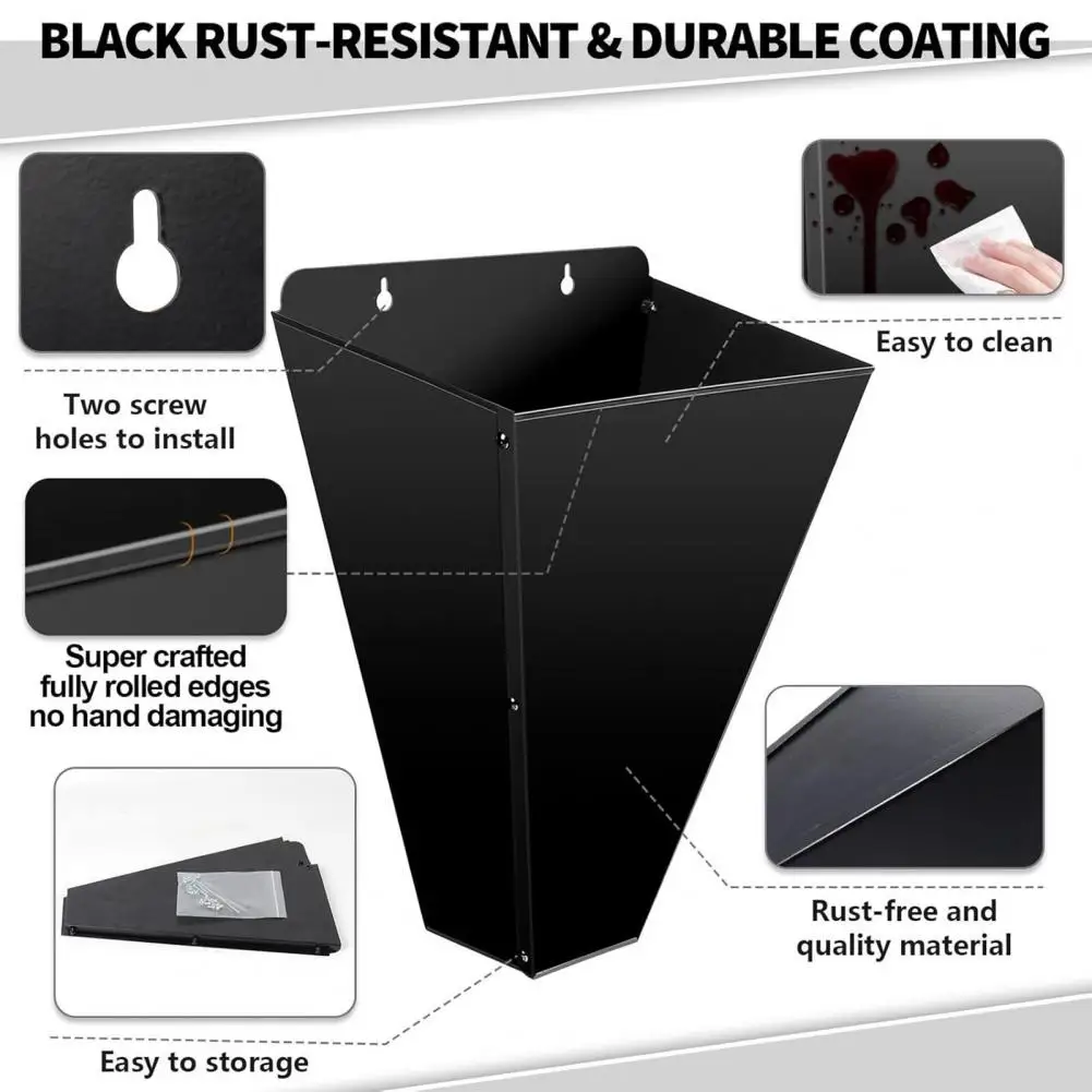 Fast Turkey Harvesting Tool Heavy-duty Metal Poultry Processing Cone Chicken Stand with Flat Back Anti-rust for Ducks