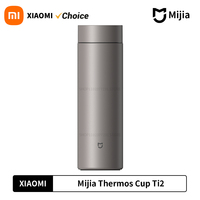 Mijia Thermos Cup Ti 2 TA1 Pure Titanium 480ML Capacity Material 6-hour Keep Warm Medical Material Travel Drink Thermos Cup