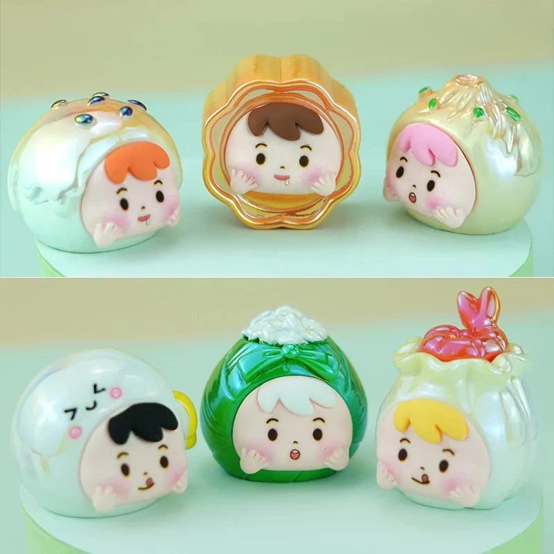 In Stock Original Quality Goods Holiday Snacks Model Mooncake Tangyuan Zongzi Birthday Gift Desktop Decoration Handmade