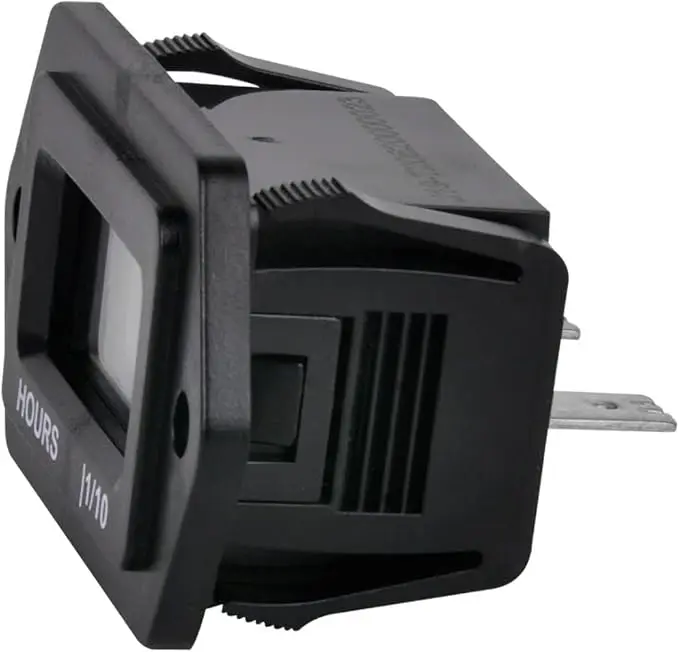 AC/DC 5V to 277V, Digital Hour Meter Kits,Hours Accumulate for Garden Tractor Generator Compressor ATV Outboard Motor Golf Cart