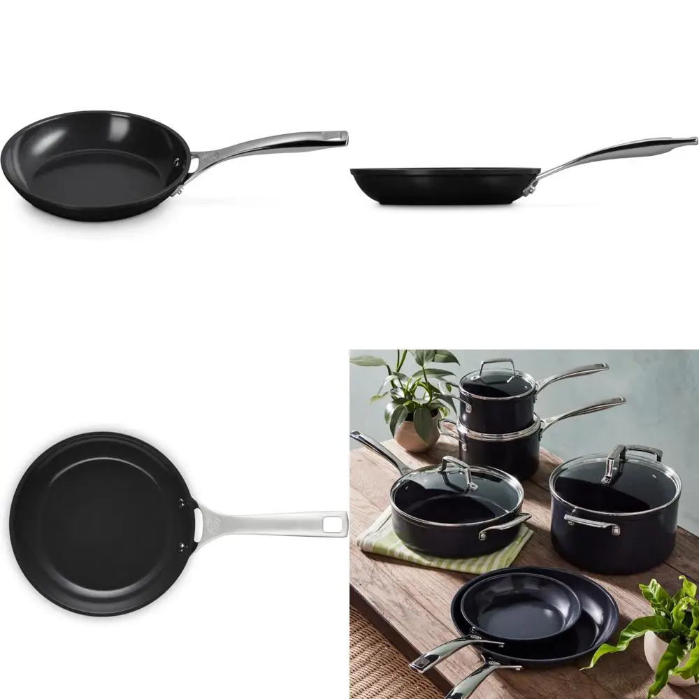 

Non-Stick Ceramic Shallow Frying Pan 8 Inch Essential Kitchenware for Everyday Cooking