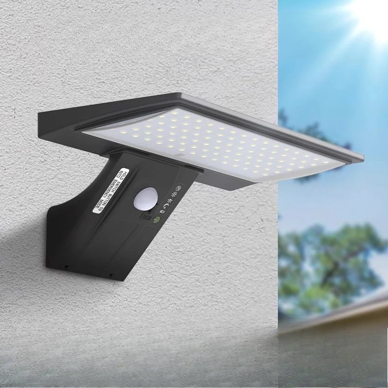 

LED Lights Outdoor Solar Lamp Waterproof with Motion Sensor 4 Modes Wall Light for Porch Yard Garden Decoration Porch Light