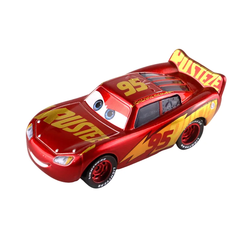 Autospielzeug: Lightning McQueen, Sally Carrera, Mater, Cruz Ramirez, Chick Hicks, Jackson Storm Druckguss-Metall-Geburtstagsgeschenke