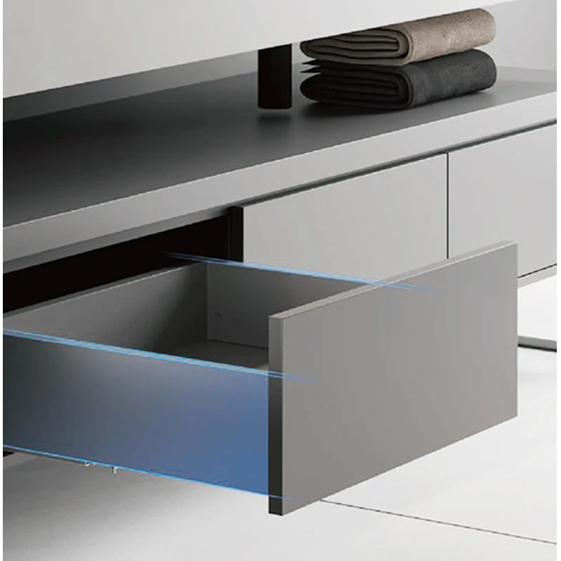 Modern Design 45mm Soft Close Drawer Slide Rail For Kitchen Living Room Bathroom Workshop Hotel Outdoor Furniture Easy Bag