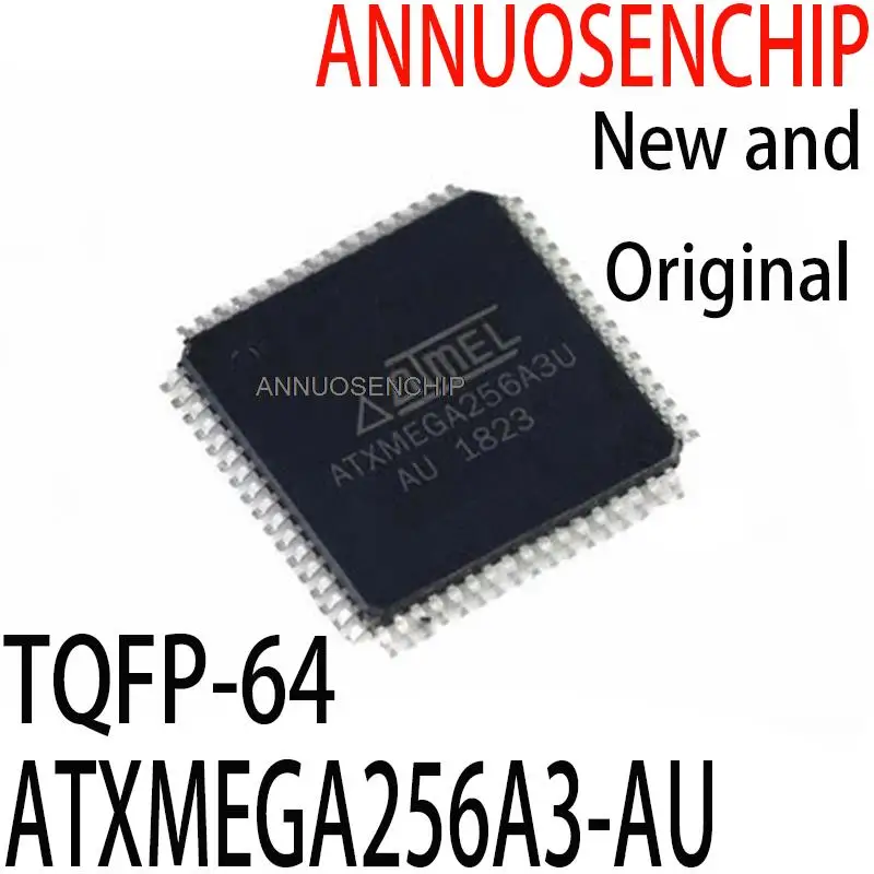 

1PCS New and Original ATXMEGA256A3 AU XMEGA256A3-AU TQFP-64 ATXMEGA256A3-AU