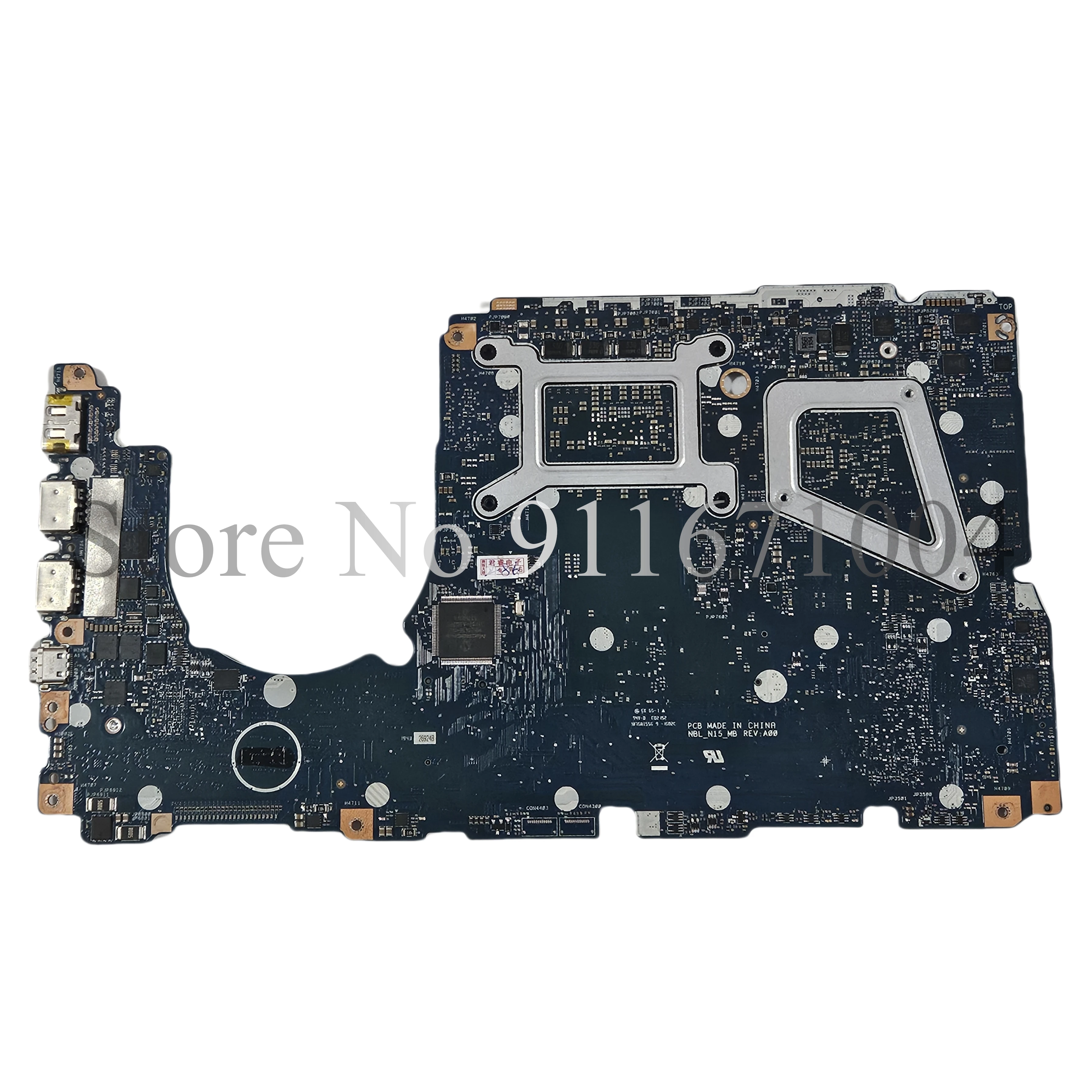 Imagem -02 - Laptop Motherboard para Dell Inspiron 7590 Nbl-n15-mb Gpu Mainboard I5-9300h I7-9750h Cpu Gtx1650 4g Transporte Rápido