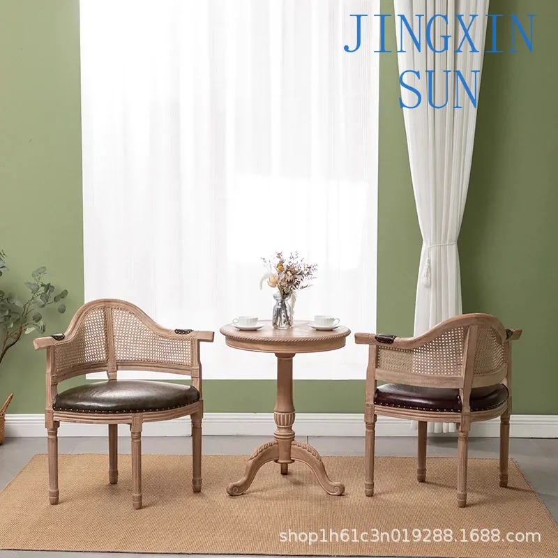 American solid wood antique dining chair delivery dining table and chair