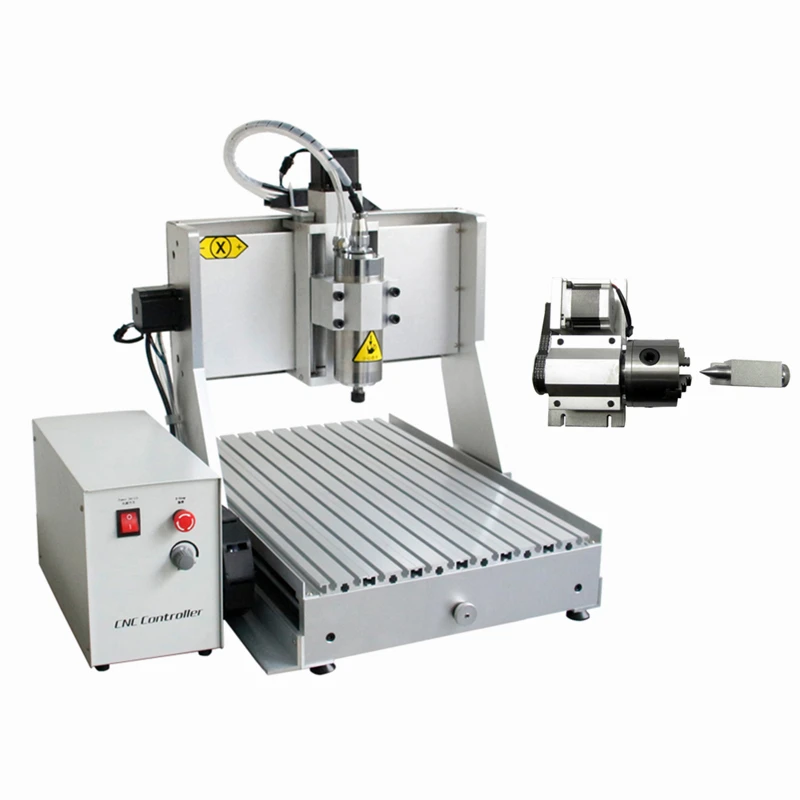 Router CNC Router 3 sumbu 4 sumbu, mesin pemotong penggilingan Pengukir Kayu logam Port USB 800W 1500W 2200W