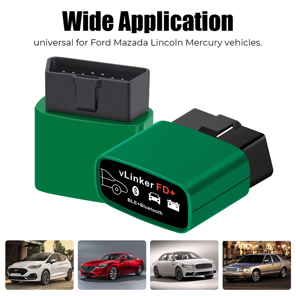Code Reader For FORScan Car Diagnostic Tools vLinker FD+ V2.2 Bluetooth-Compatible 4.0 WIFI J2534 ELM327 OBD 2 Scanner