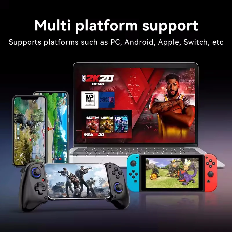 لوحة ألعاب للتحكم في لوحة الألعاب بلوتوث للتبديل PS4 PS3 Xbox iPhone IOS Android الهاتف الخليوي المحمول PC وحدة تحكم لاسلكية للألعاب
